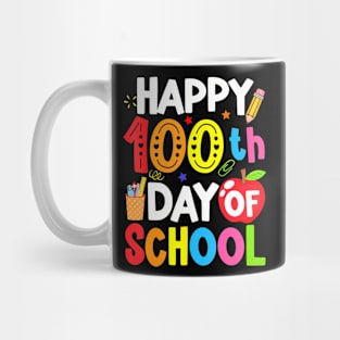 100 Days Of School Teacher And Student Mug